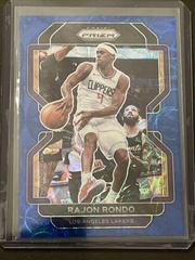 Rajon Rondo [Blue Choice Prizm] Basketball Cards 2021 Panini Prizm Prices
