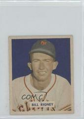 Bill Rigney #170 Baseball Cards 1949 Bowman Prices