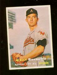 Wally Burnette #13 Baseball Cards 1957 Topps Prices