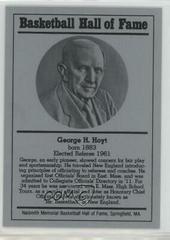 George Hoyt Basketball Cards 1986 Hall of Fame Metallic Prices