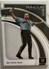 Big Boss Man #68 Wrestling Cards 2022 Panini Immaculate WWE Prices