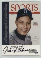 Johnny Podres Baseball Cards 1999 Sports Illustrated Greats of the Game Autographs Prices