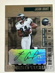 Jason Avant [Championship Ticket Autograph] Football Cards 2006 Playoff Contenders Prices