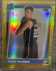 Franz Wagner [Gold] Basketball Cards 2021 Panini Donruss Optic Prices