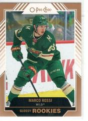 Marco Rossi [Gold] Hockey Cards 2022 Upper Deck O Pee Chee Glossy Prices
