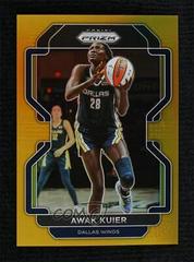 Awak Kuier [Gold] Basketball Cards 2022 Panini Prizm WNBA Prices