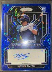 Kevin Smith [Blue Donut Circles Prizm] #RA-KS Baseball Cards 2022 Panini Prizm Rookie Autographs Prices