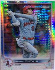 Shohei Ohtani [Prism] Baseball Cards 2022 Topps Chrome Prices