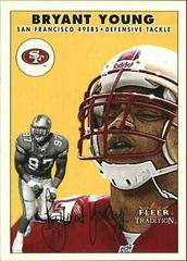 Bryant Young Football Cards 2000 Fleer Prices