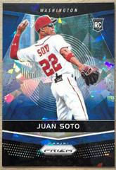 Juan Soto [Blue Ice] #14 Baseball Cards 2018 Panini Chronicles Prizm Prices