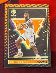 Dennis Schroder [Orange FOTL] #1 Basketball Cards 2023 Panini Recon Prices