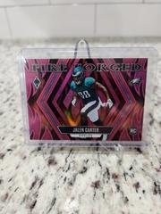 Jalen Carter [Pink] #FF-10 Football Cards 2023 Panini Phoenix Fire Forged Prices