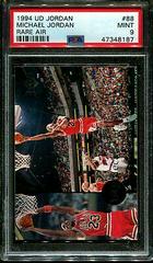 Michael Jordan #88 Basketball Cards 1994 Upper Deck MJ Rare Air Prices