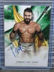 Andrade Almas [Green] Wrestling Cards 2019 Topps WWE Undisputed Autographs Prices