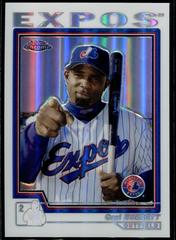 Carl Everett [Gold Refractor] #312 Baseball Cards 2004 Topps Chrome Prices