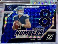 Will Levis [Blue] #29 Football Cards 2023 Panini Zenith Behind the Numbers Prices