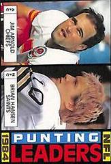 J.Arnold, B.Hansen [Punting Leaders] #197 Football Cards 1985 Topps Prices