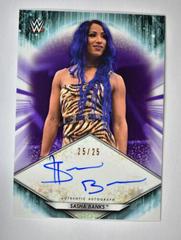 Sasha Banks [Purple] Wrestling Cards 2021 Topps WWE Autographs Prices