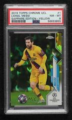 Lionel Messi [Yellow] Soccer Cards 2019 Topps Chrome UEFA Champions League Sapphire Prices