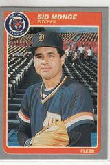 Sid Monge #17 Baseball Cards 1985 Fleer Prices