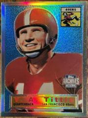 Y.A. Tittle Football Cards 2001 Topps Archives Prices