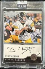 Ben Roethlisberger [Signature Red] #5 Football Cards 2018 Panini Honors Prices