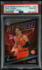 Trae Young [Holo] #18 Basketball Cards 2019 Panini Donruss Optic My House Prices