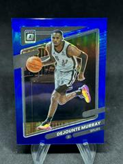 Dejounte Murray [Blue] Basketball Cards 2021 Panini Donruss Optic Prices