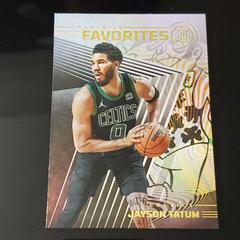 Jayson Tatum #9 Basketball Cards 2021 Panini Illusions Franchise Favorites Prices