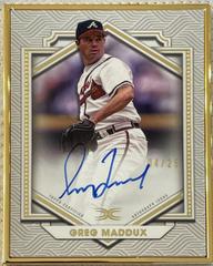 Greg Maddux Baseball Cards 2022 Topps Definitive Framed Autograph Collection Prices