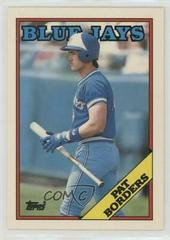 Pat Borders #17T Baseball Cards 1988 Topps Traded Tiffany Prices