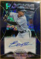 Cedric Mullins [Navy Blue Kaleidoscope Prizm] #RA-CM Baseball Cards 2019 Panini Prizm Rookie Autographs Prices