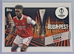 Bukayo Saka #RF-2 Soccer Cards 2022 Topps UEFA Club Competitions Road to the Final Prices