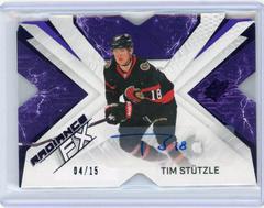 Tim Stutzle [Autograph] Hockey Cards 2021 SPx Radiance FX Prices