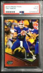 Tim Tebow #12 Football Cards 2010 Press Pass Prices