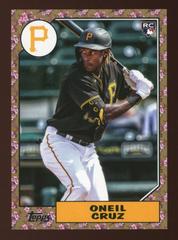 Oneil Cruz [Gold] Baseball Cards 2022 Topps Japan Edition 1987 Cherry Tree Prices