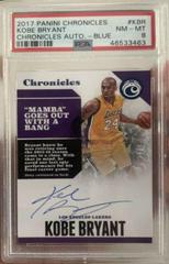 Kobe Bryant [Blue] #CA-KBR Basketball Cards 2017 Panini Chronicles Autographs Prices