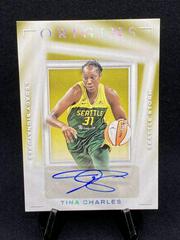 Tina Charles #LS-TCH Basketball Cards 2023 Panini Origins WNBA Legacy Signatures Prices