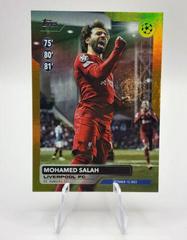 Mohamed Salah [Gold Foilboard] #HH-9 Soccer Cards 2023 Topps UEFA Club Historic Hat Trick Prices