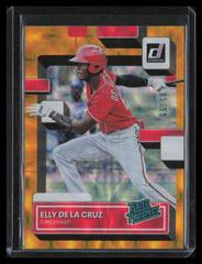 Elly De La Cruz [Gold] Baseball Cards 2022 Panini Donruss Rated Prospects Prices