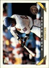 Barry Bonds [Col. Rockies Inaugural] Baseball Cards 1993 Topps Prices