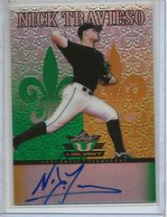 Nick Travieso [Autograph] #VANT1 Baseball Cards 2012 Leaf Valiant Prices