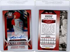 Andrew Knapp [Green Ink Signature] #133 Baseball Cards 2013 Panini Elite Extra Edition Prices
