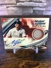 Anthony Volpe [Red] Baseball Cards 2023 Topps Update Major League Material Autographs Prices