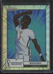 Bukayo Saka #7 Soccer Cards 2022 Panini Prizm World Cup Manga Prices