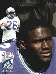 Shawn Springs #157 Football Cards 1998 Collector's Edge Advantage Prices
