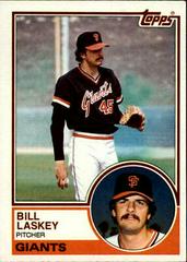 Bill Laskey Baseball Cards 1983 Topps Prices