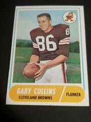 Gary Collins #128 Football Cards 1968 Topps Prices