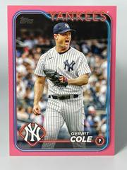 Gerrit Cole [Mother's Day Pink] Baseball Cards 2024 Topps Prices