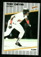 Tony Gwynn Baseball Cards 1989 Fleer Prices